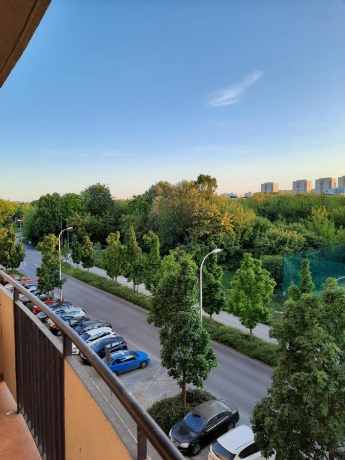 Ferienwohnung Sloneczny Apartament Bluszczanska Warschau Exterior foto