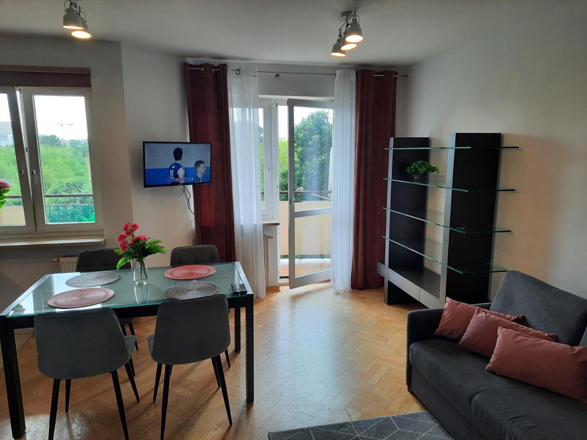 Ferienwohnung Sloneczny Apartament Bluszczanska Warschau Exterior foto