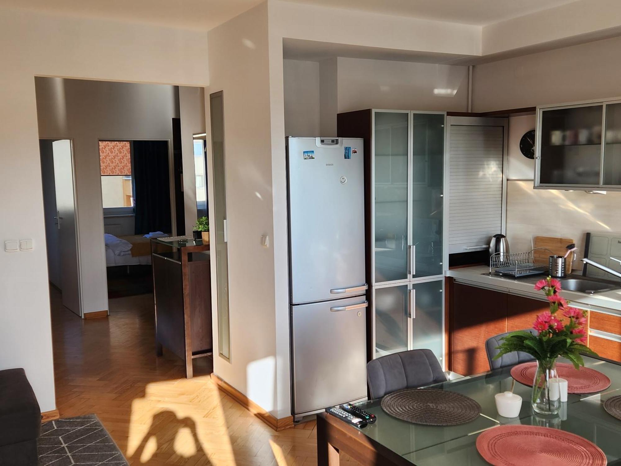 Ferienwohnung Sloneczny Apartament Bluszczanska Warschau Exterior foto